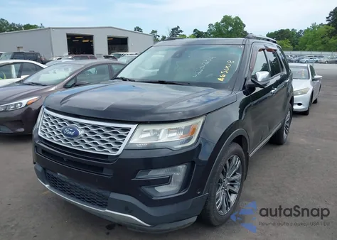 2016 Ford Explorer Platinum z USA, uszkodzony, nr VIN 1FM5K8HT6GGA65008